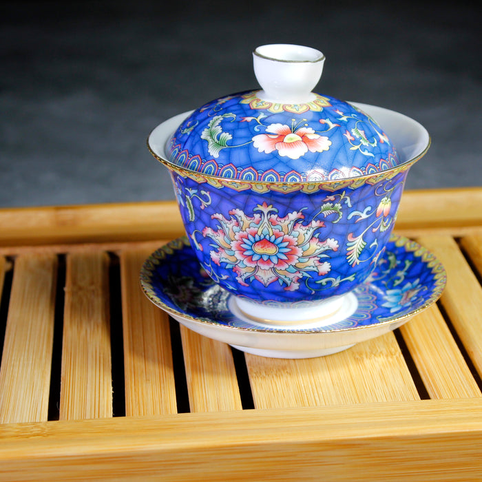 Lotus gaiwan for gongfu tea