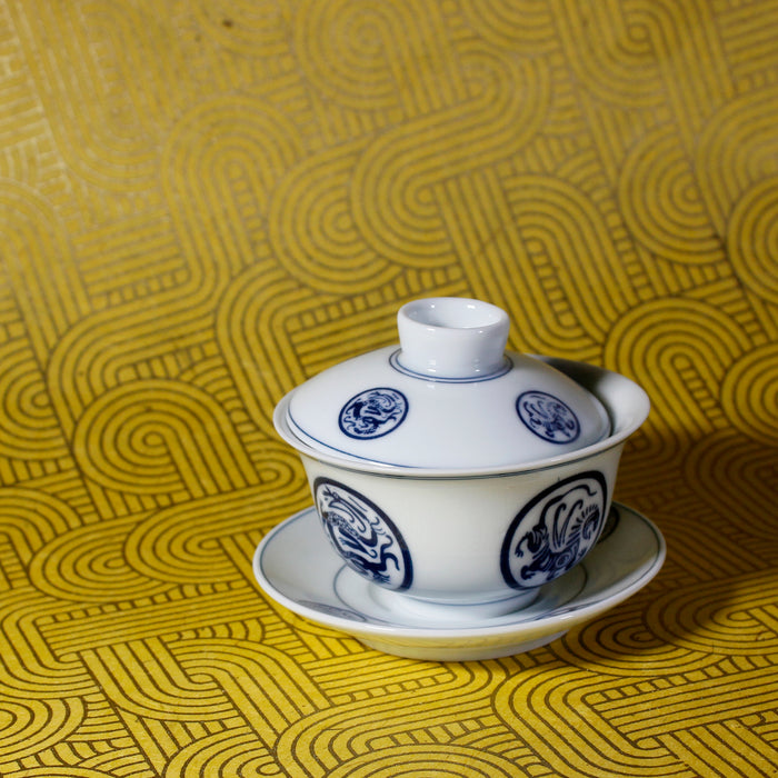 Celestial protectors gaiwan for gongfu tea