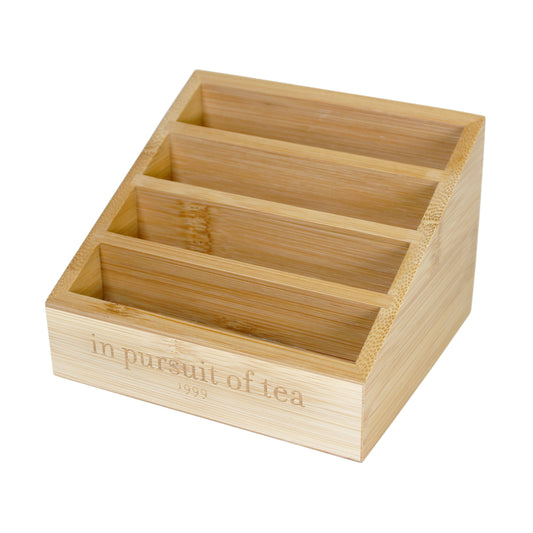 Bamboo Tiered Teabag Display (Wholesale)