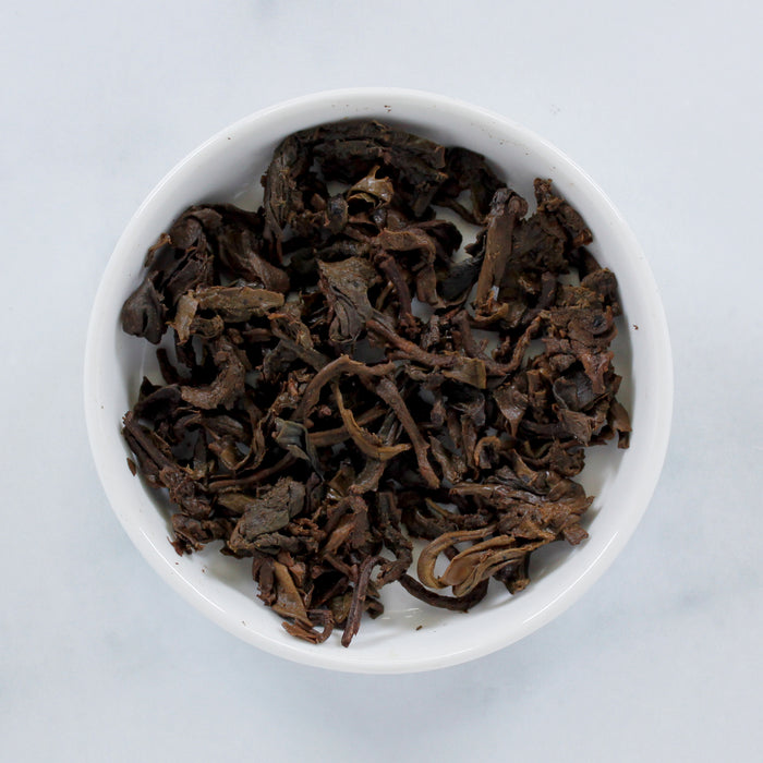 Lotus Tuocha - bottom - spent leaves