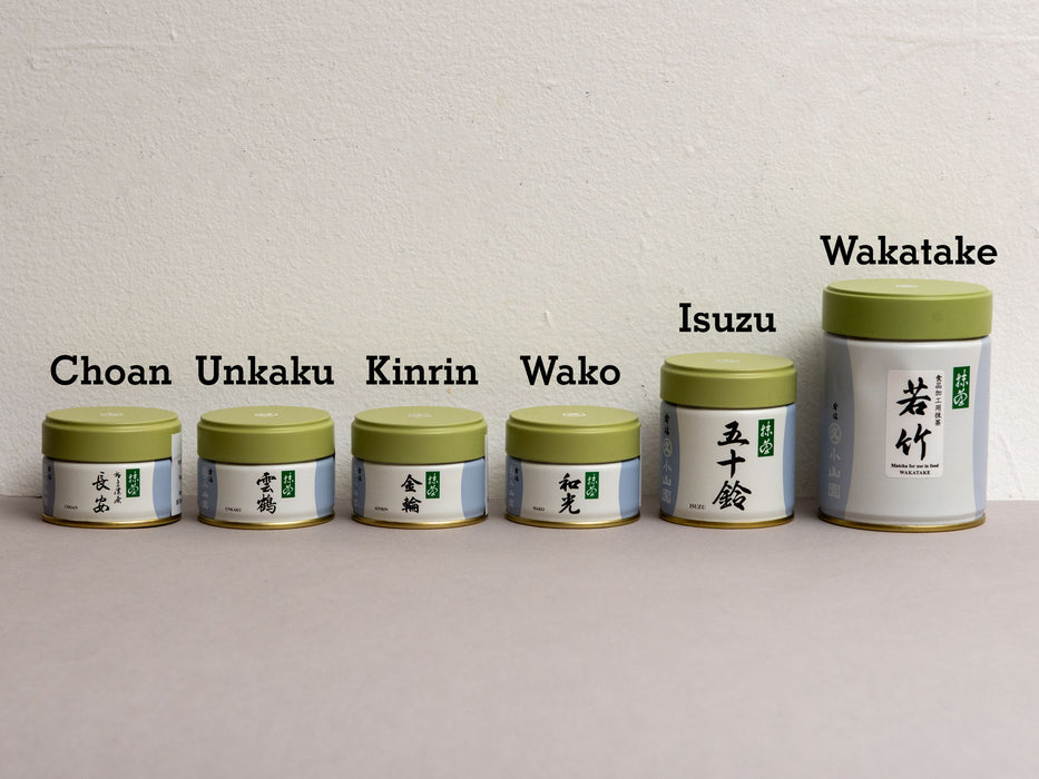 Marukyu koyamaen matchas