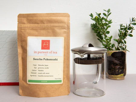 Sencha adventure tea gift set