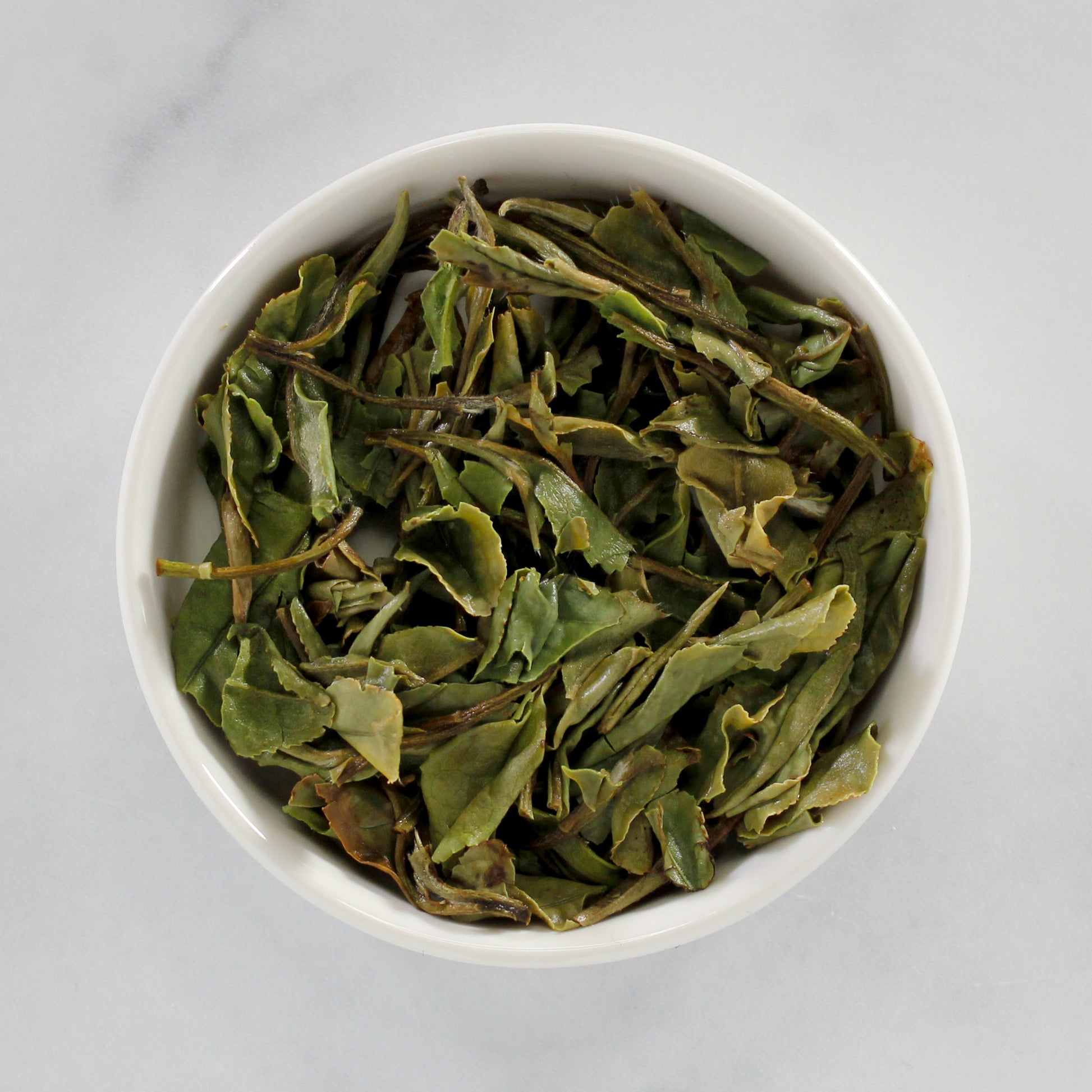 White Peony Bai Mudan - spent leaves
