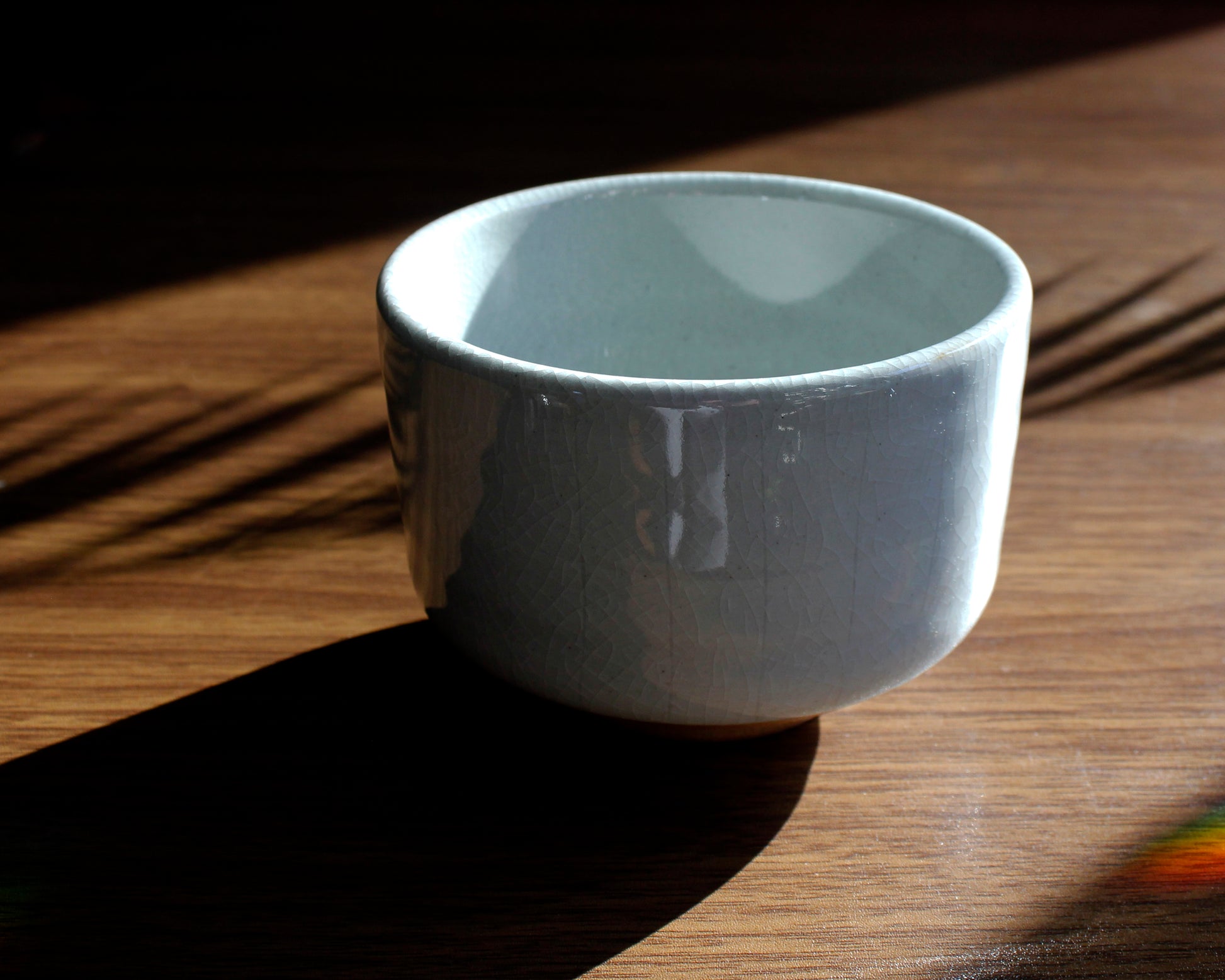 Gray Chawan Matcha Bowl