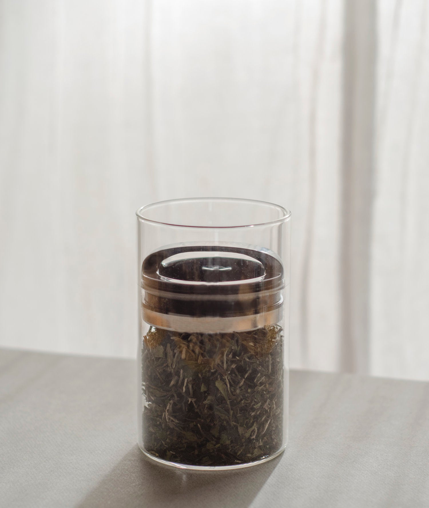 Airtight Glass Tea Canister Atmospheric