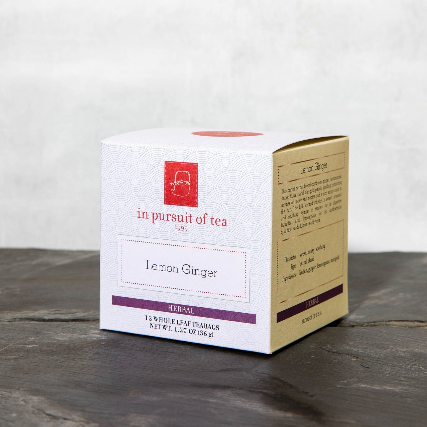 Lemon Ginger teabags