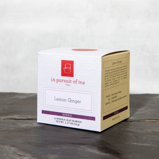 Lemon Ginger teabags