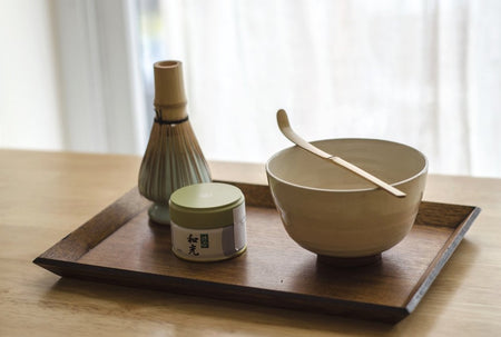 Wooden Matcha Tray - Atmospheric